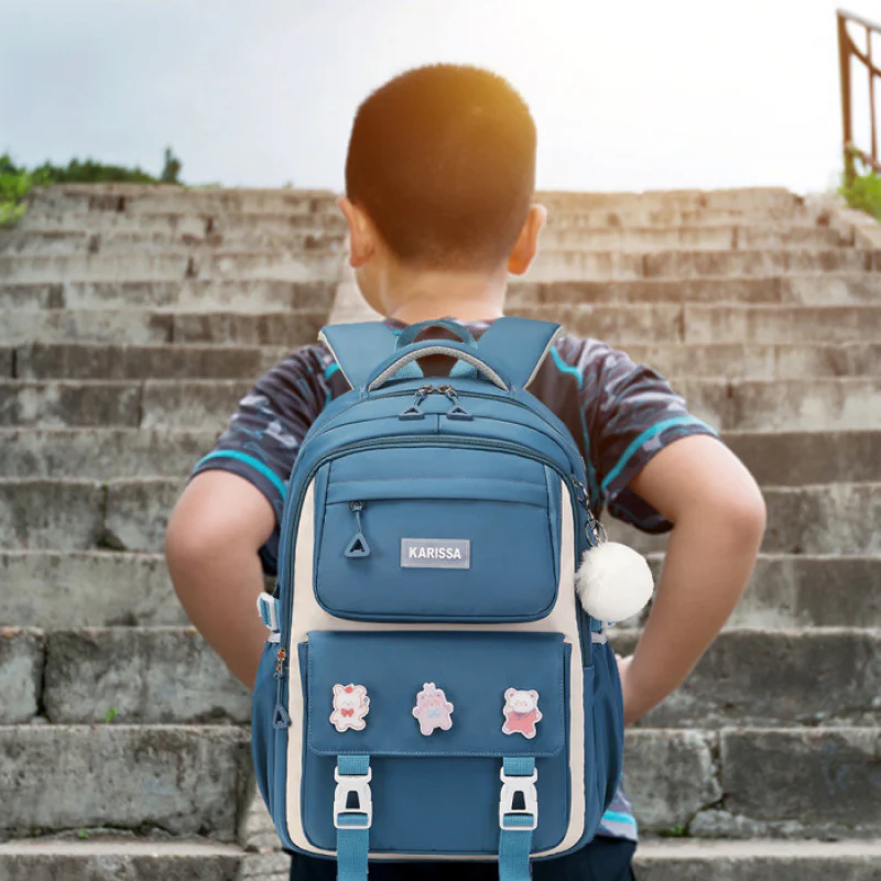 Kids Backpack School Bags (Blue) - Image 2