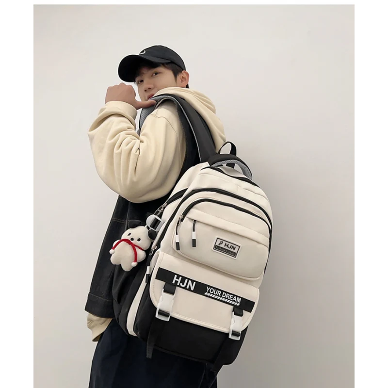 Academy Style Waterproof School Book Bag (Black) S2 - Image 3