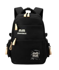 Cute Large School Backpack (Black) S4