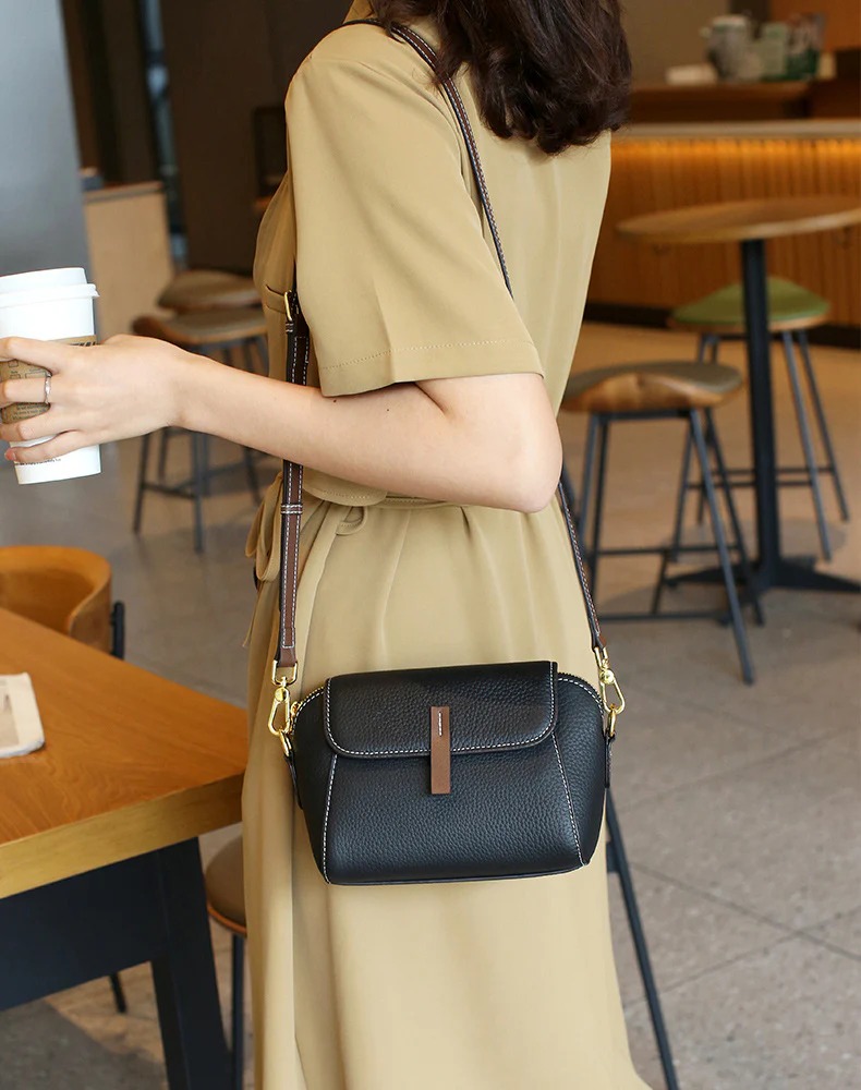 Single Shoulder Light Women's Bag (Black) Mini2 - Image 5