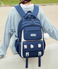 Kids Backpack School Bags (Blue)