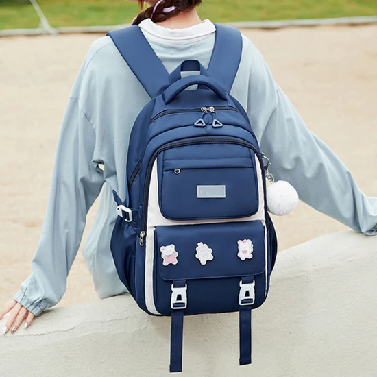 Kids Backpack School Bags (Blue)