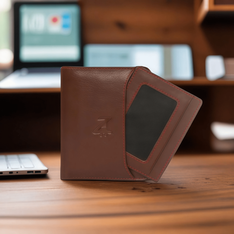 The Ambassador -  Extra Card Holder Wallet - Chocolate